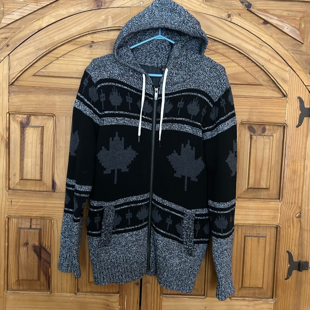 🇨🇦 RED DRAGON RDS Knit Zip Up Hoodie